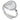 Anello in argento placcato con lettera incisa-REBECCA - A