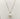 Collana in oro bianco con perla e diamanti - COLP008