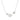 Collana Donna Nomination - Sweetmade - Bianco, 2 fiori zirconati e farfalla con zircone centrale