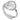 Anello in argento placcato con lettera incisa-REBECCA - V